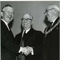 Lester B. Pearson, Walter Foy, Henry T. Ross